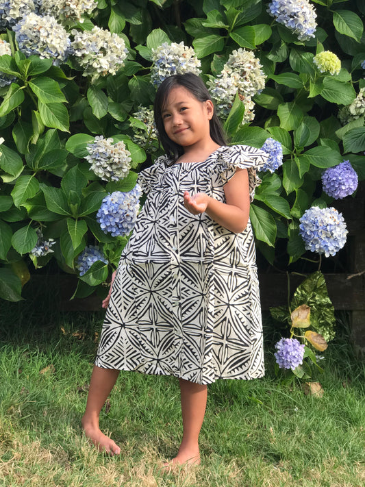 VAILOA GIRLS FLUTTER DRESS TD801