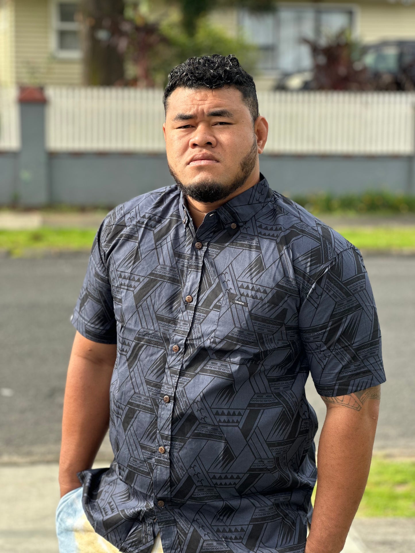TANOA MEN'S SHIRT SS3021