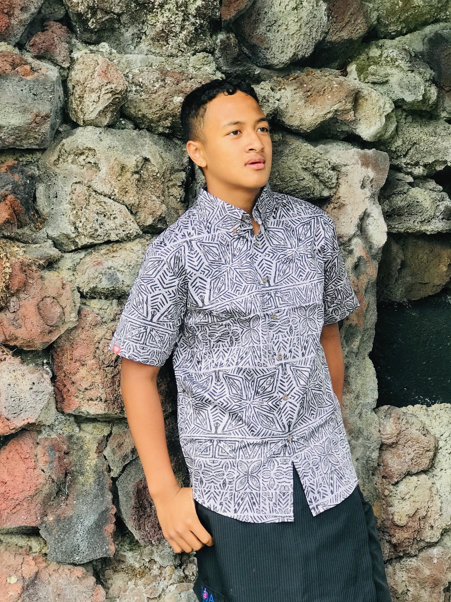 Men's Shirt Fanua TSS001 GREY