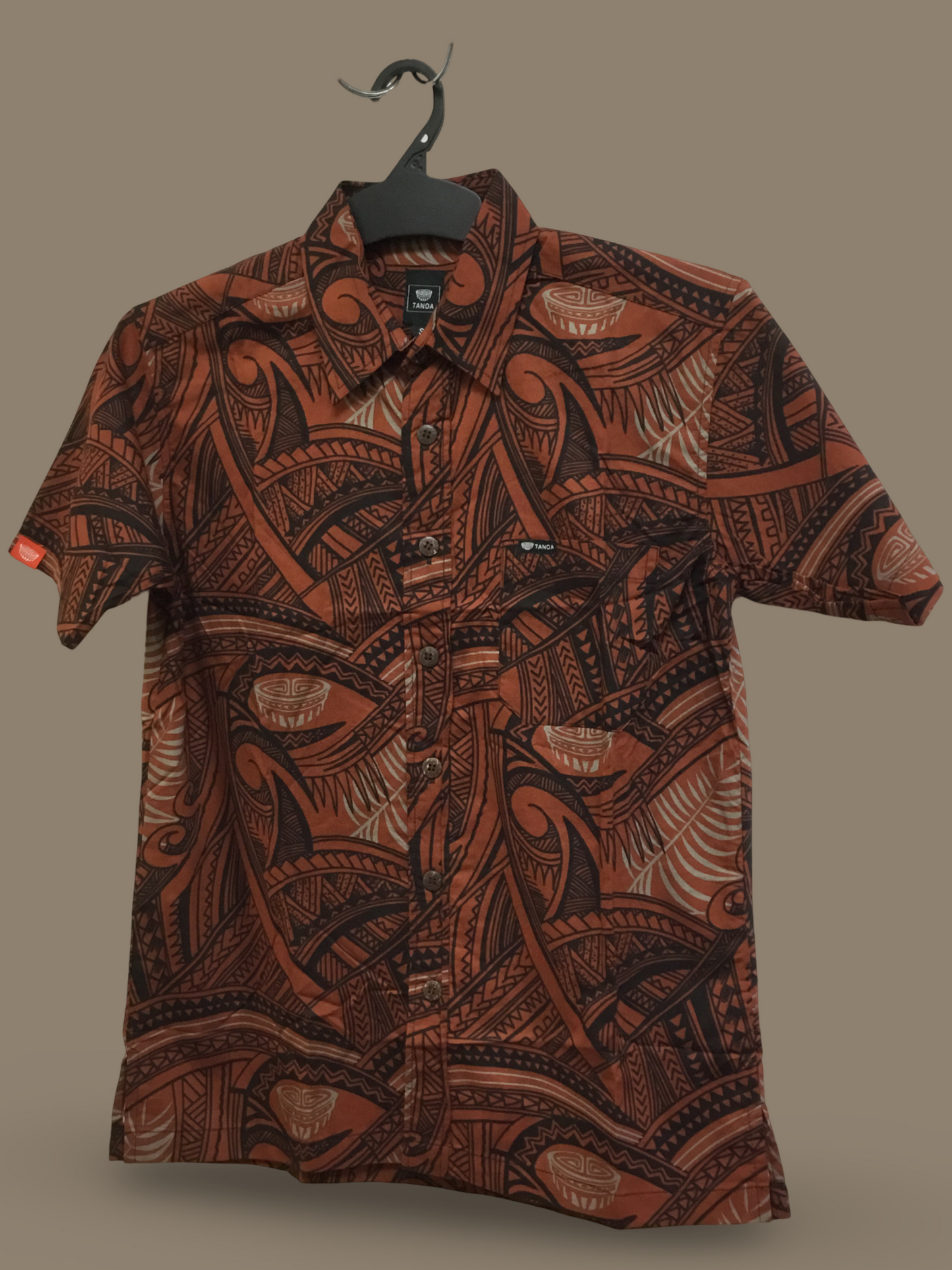 MEN’S SHIRT SS2620 BROWN