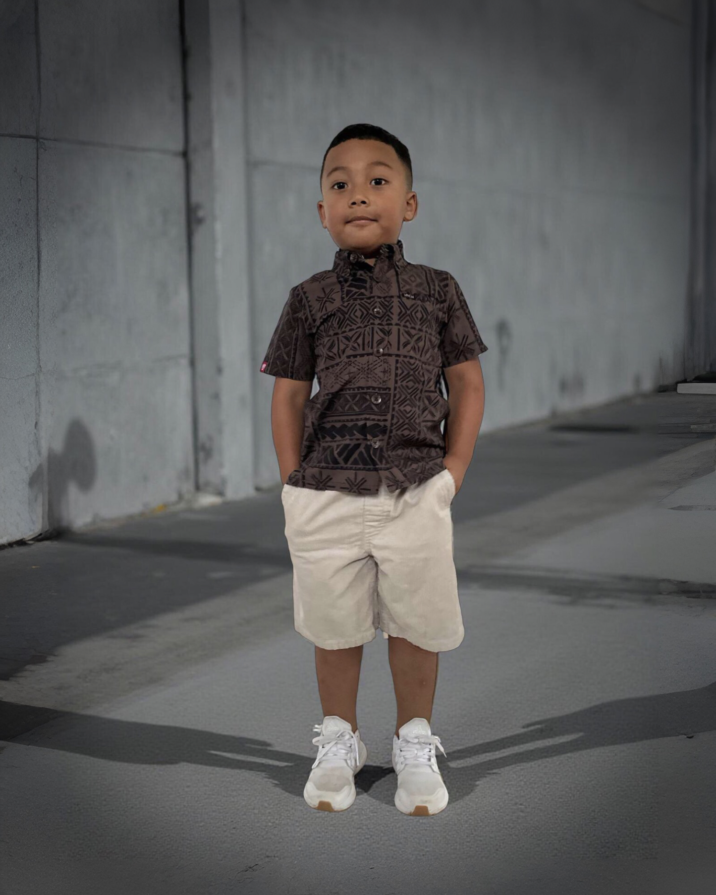 LE ALA BOYS SHIRT B4WS025