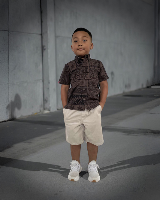 LE ALA BOYS SHIRT B4WS025