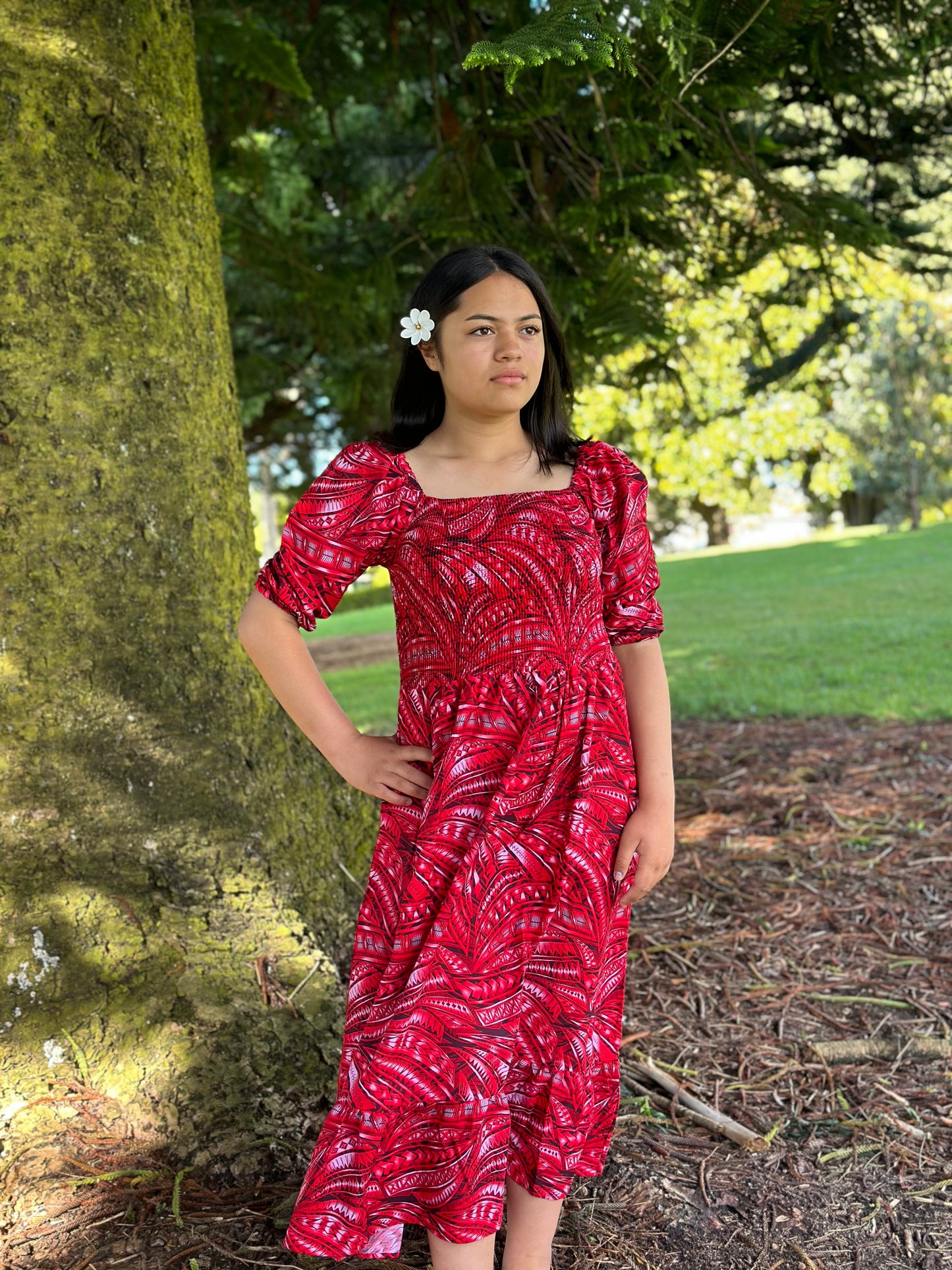 WOMEN'S ELIZA SMOCKING DRESS - LD3758
