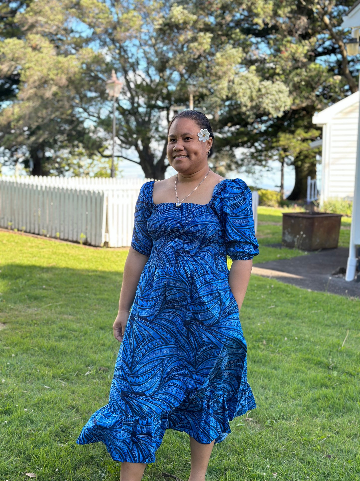 WOMEN'S ELIZA SMOCKING DRESS - LD3758