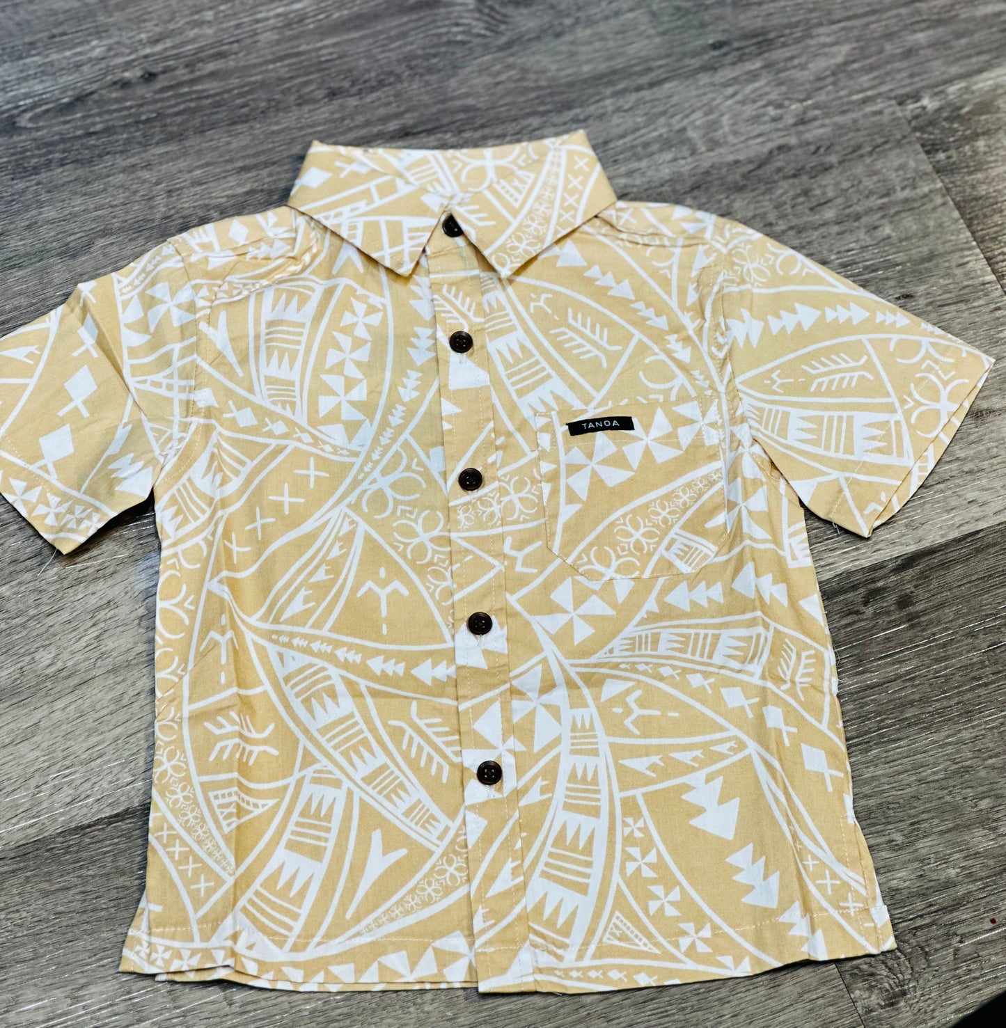 TANOA BOYS SHIRTS - ALOFA SB1677