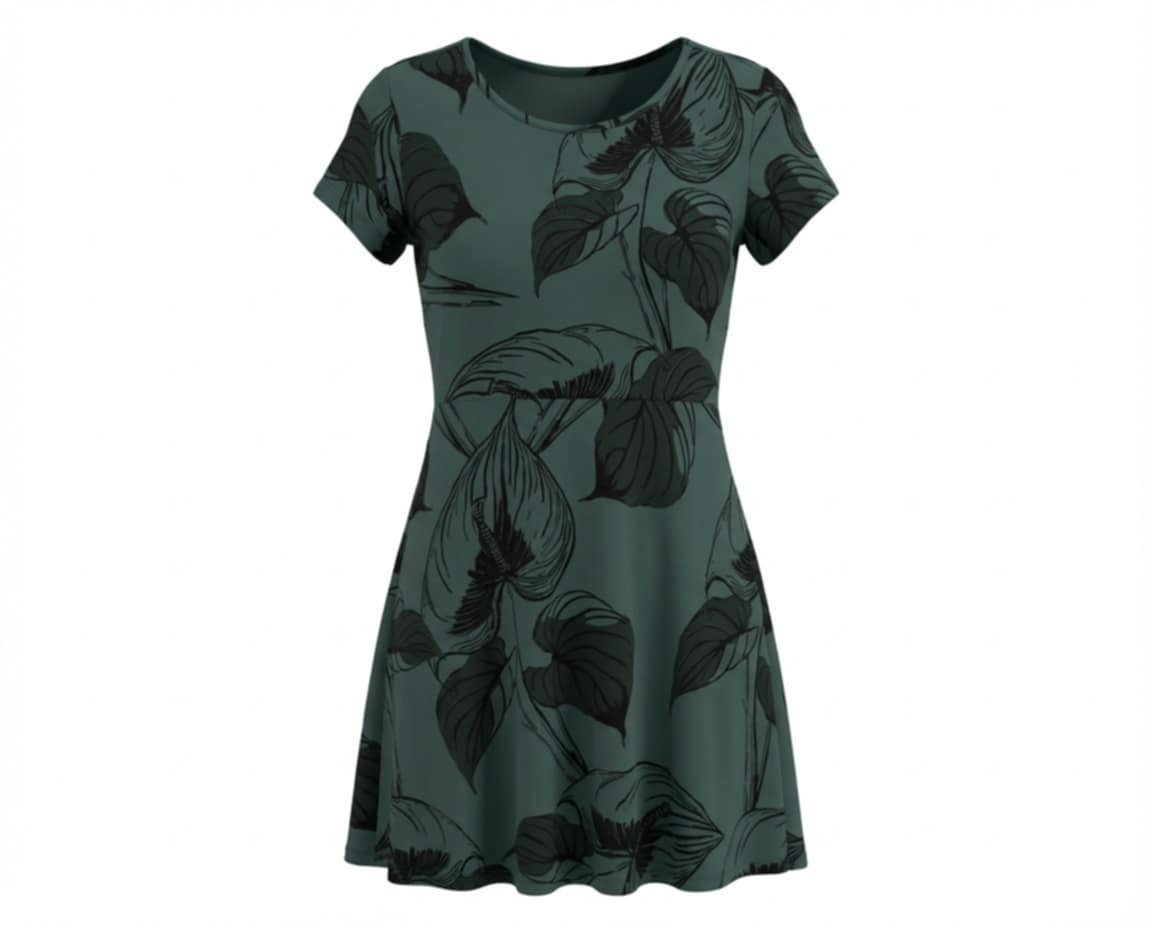 ABBY GIRLS SKATER DRESS TD803