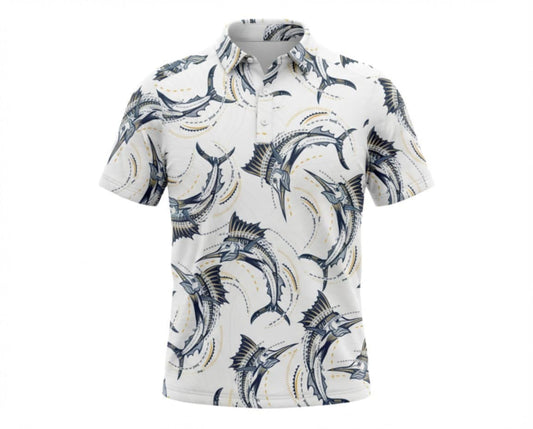 MEN'S POLO 4 WAY SWORDFISH MP004
