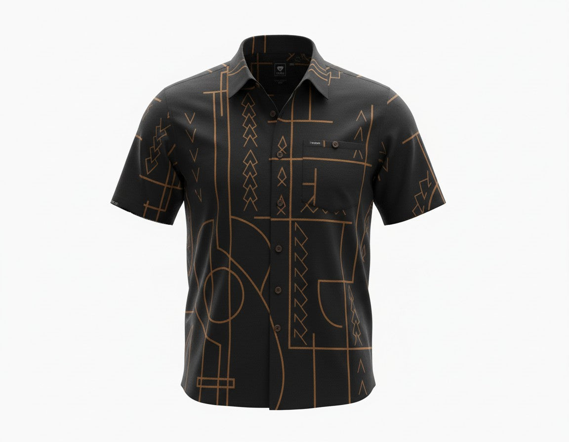 UKULELE MICRO SILK TANOA SHIRT SS2306
