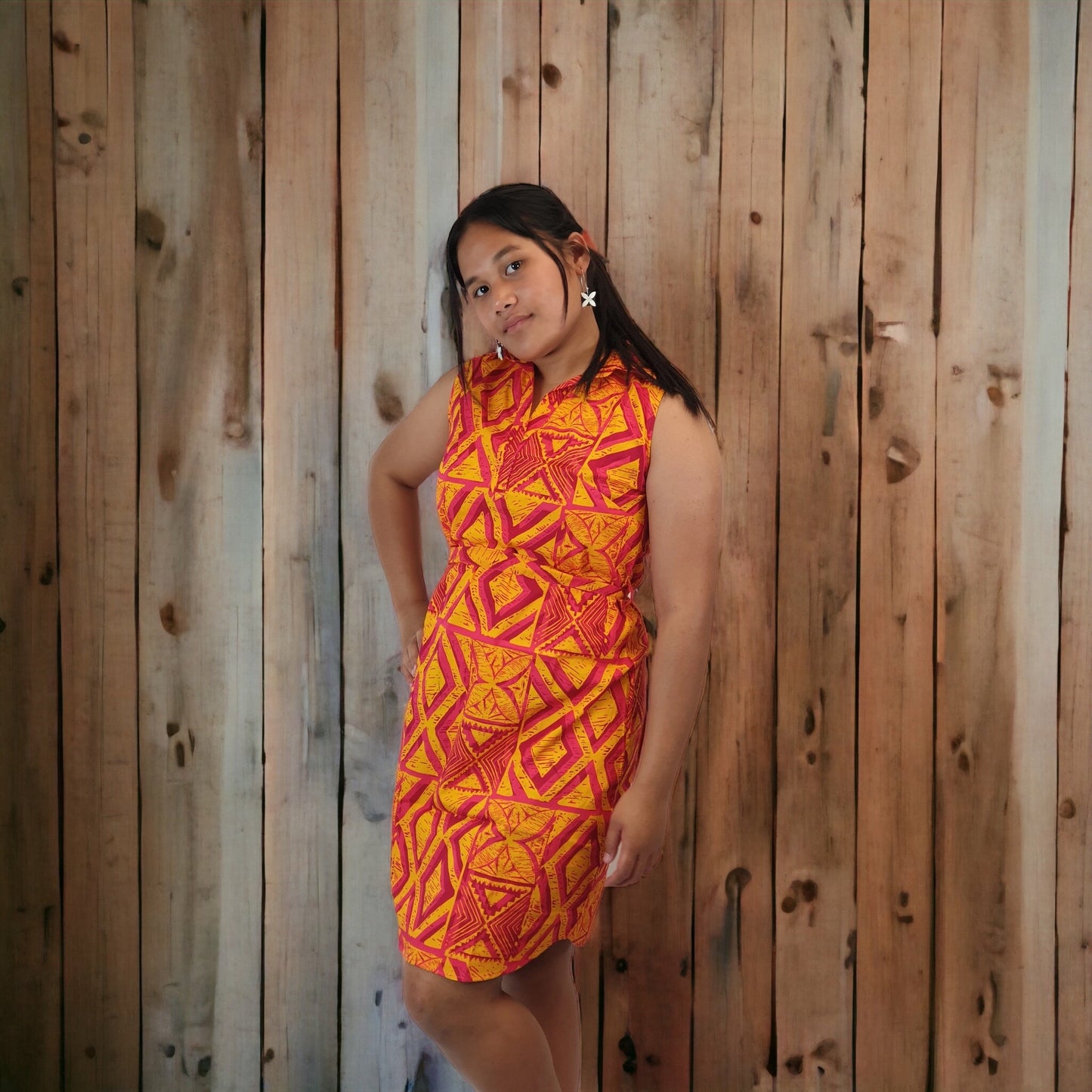 Ladies Dress LD1268 (ALL SALES FINAL)