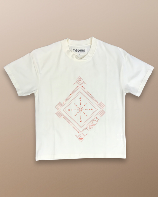 LADIES T-SHIRT FETU EGGSHELL