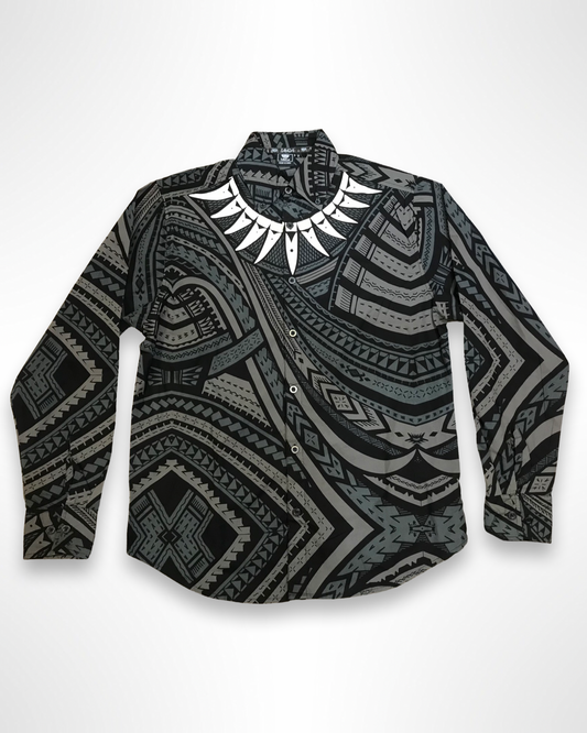 MEN'S LONG SLEEVE MLS001 NIFO BLACK