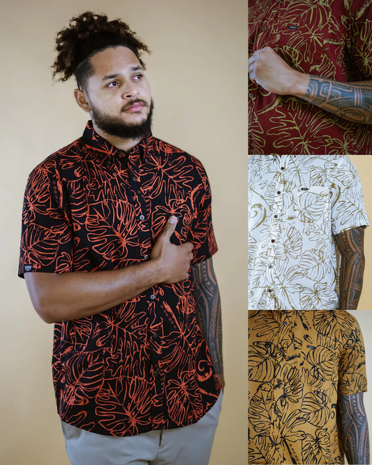 OLOSEGA MEN'S TENCEL SHIRT TSCSS11