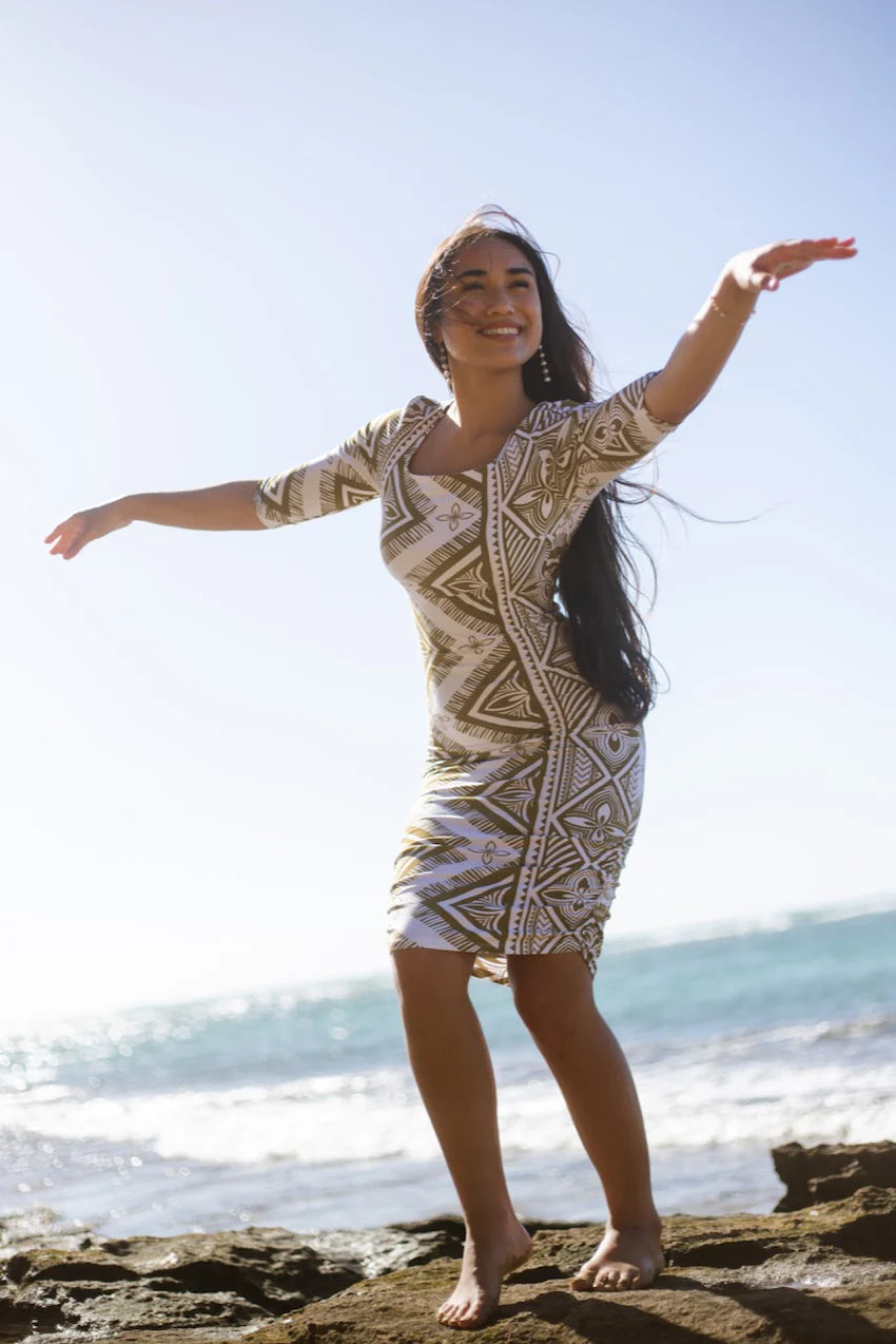 TUIGA MIDI BODYCON - TD180