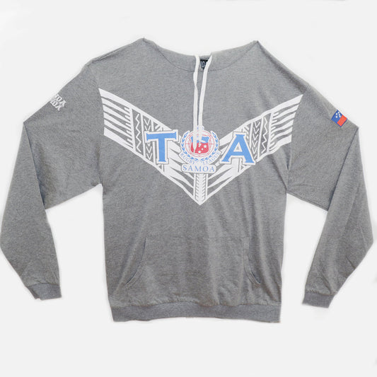 TOA Rugby League Hoodie- Dark Grey