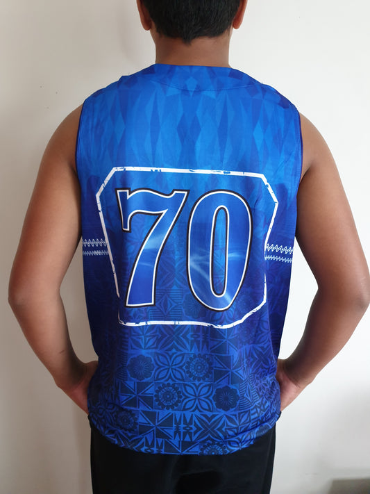 Fiji Daily Sublimation Vest -TM2095 Royal