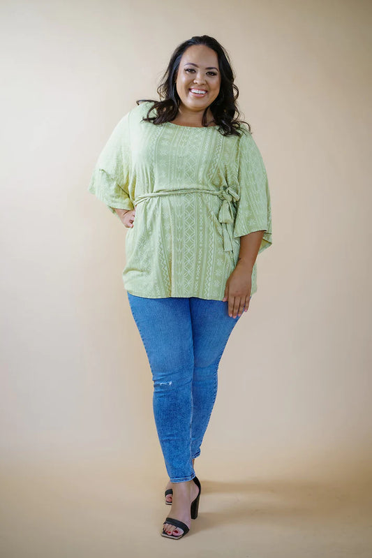 SOSE MALU FLUTTER TOP CREAM- TT134