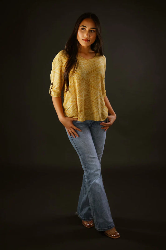 LOLE VNECK TOP TT129