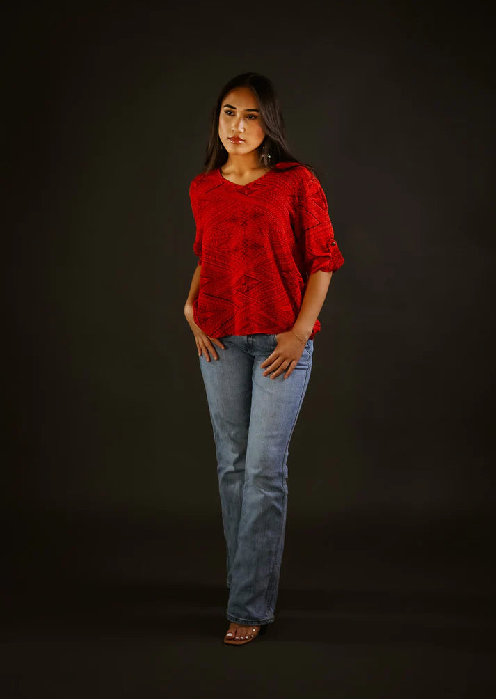 LOLE VNECK TOP TT129