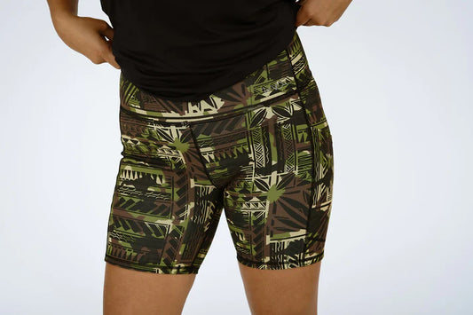 LADIES COMPRESSION TIGHT-CAMO LST001