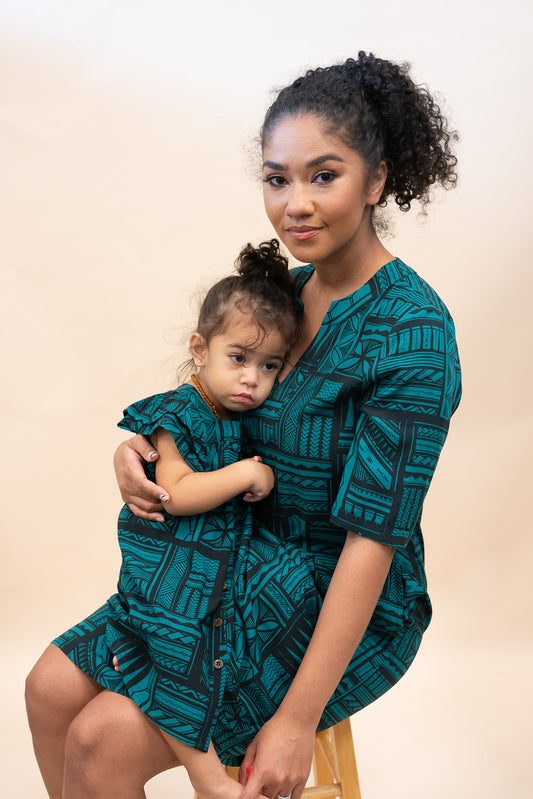 TANU GIRLS WOVEN DRESS