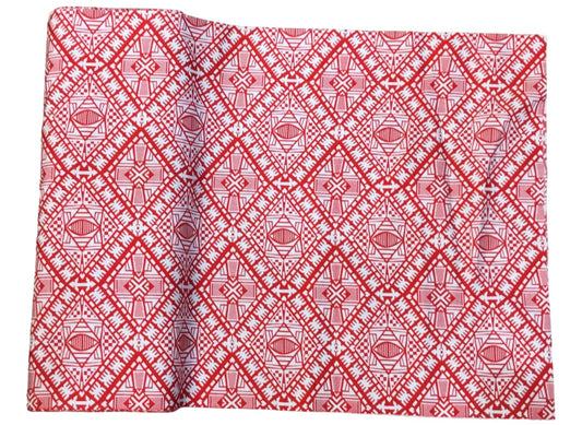 FB103 Red/White Diamond