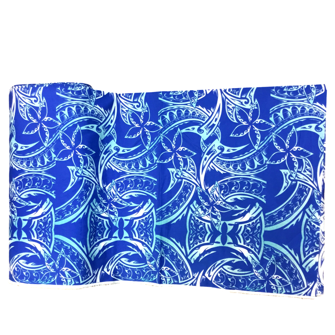 Blue Flower Fabric