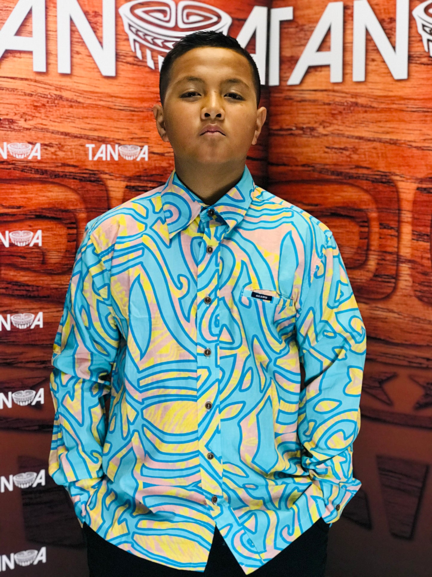 Men's Shirt L / SL1140 Blue/Yellow