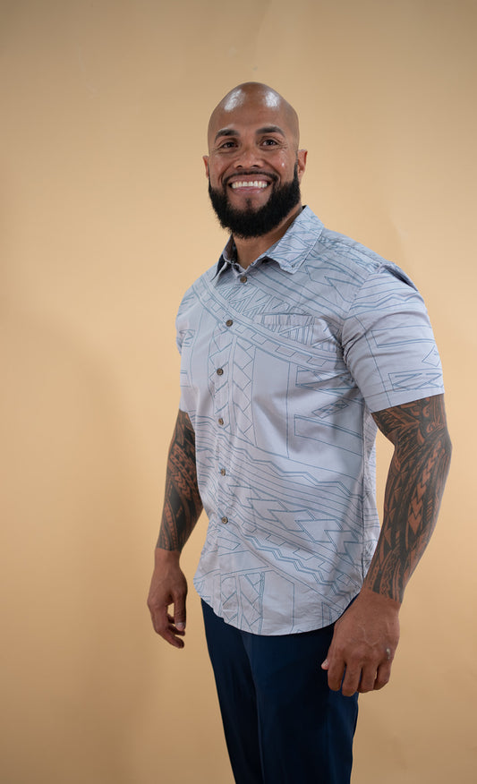 OUTLAW COTTON SATEEN TANOA SHIRT TSCS05