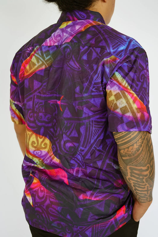 LATA 4-WAY STRETCH TANOA SHIRT - SS2766