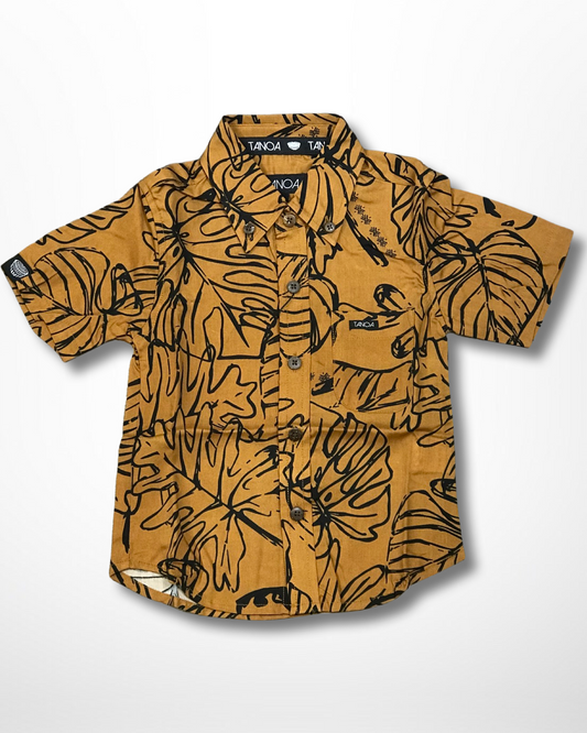 OLOSEGA BOY'S SHIRT BSCS01 BROWN