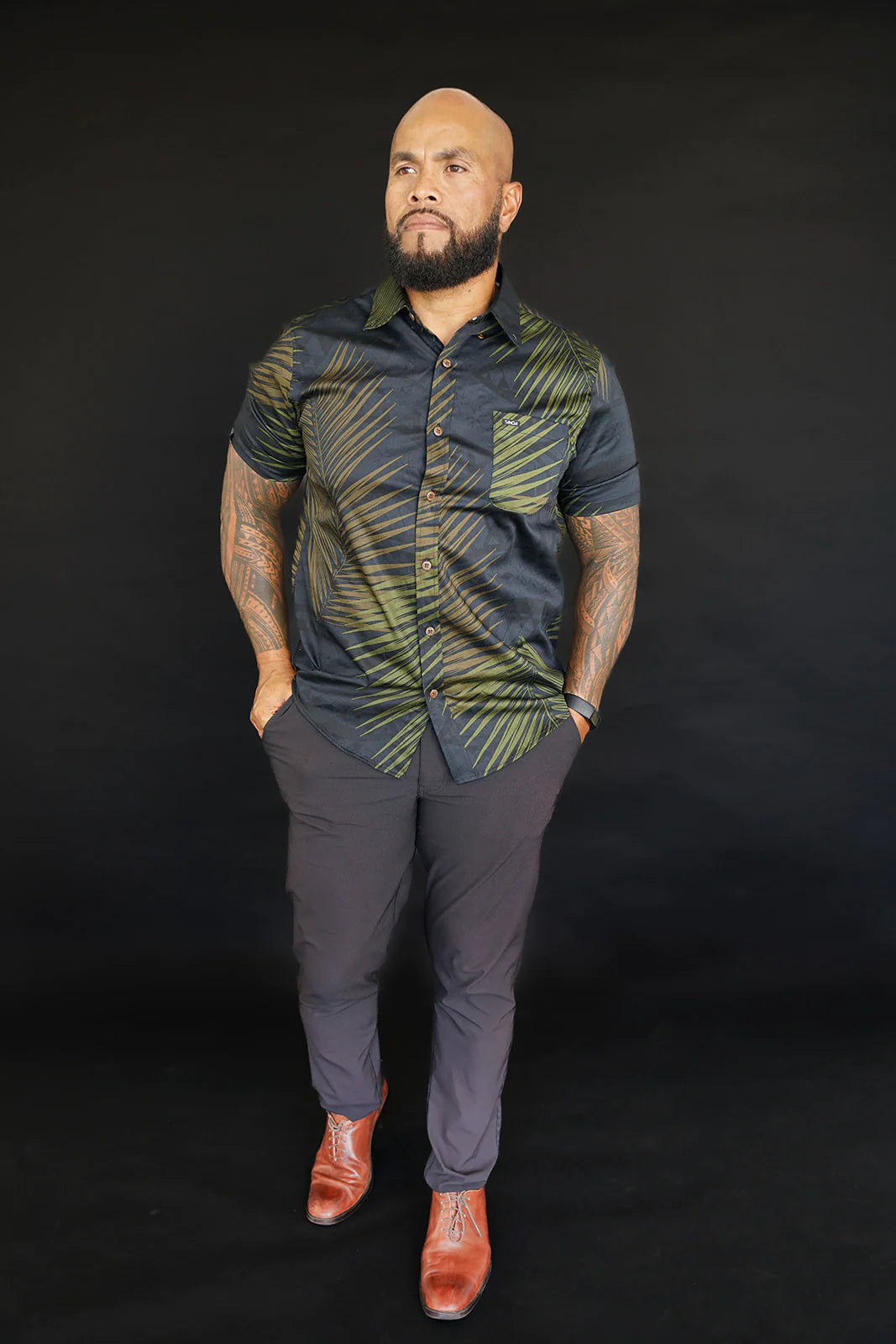 NU'UILI MEN'S SHIRT TSCSS16