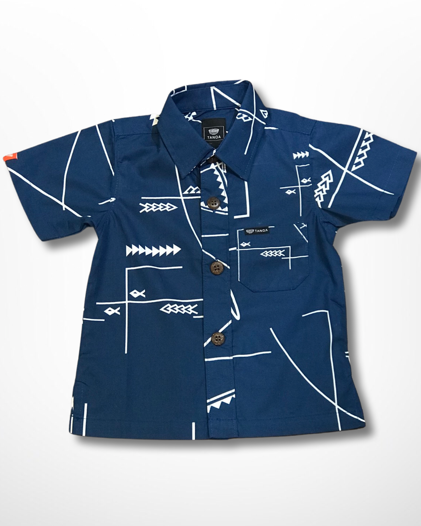 BOY'S SHIRT SB1252 OCEAN BLUE