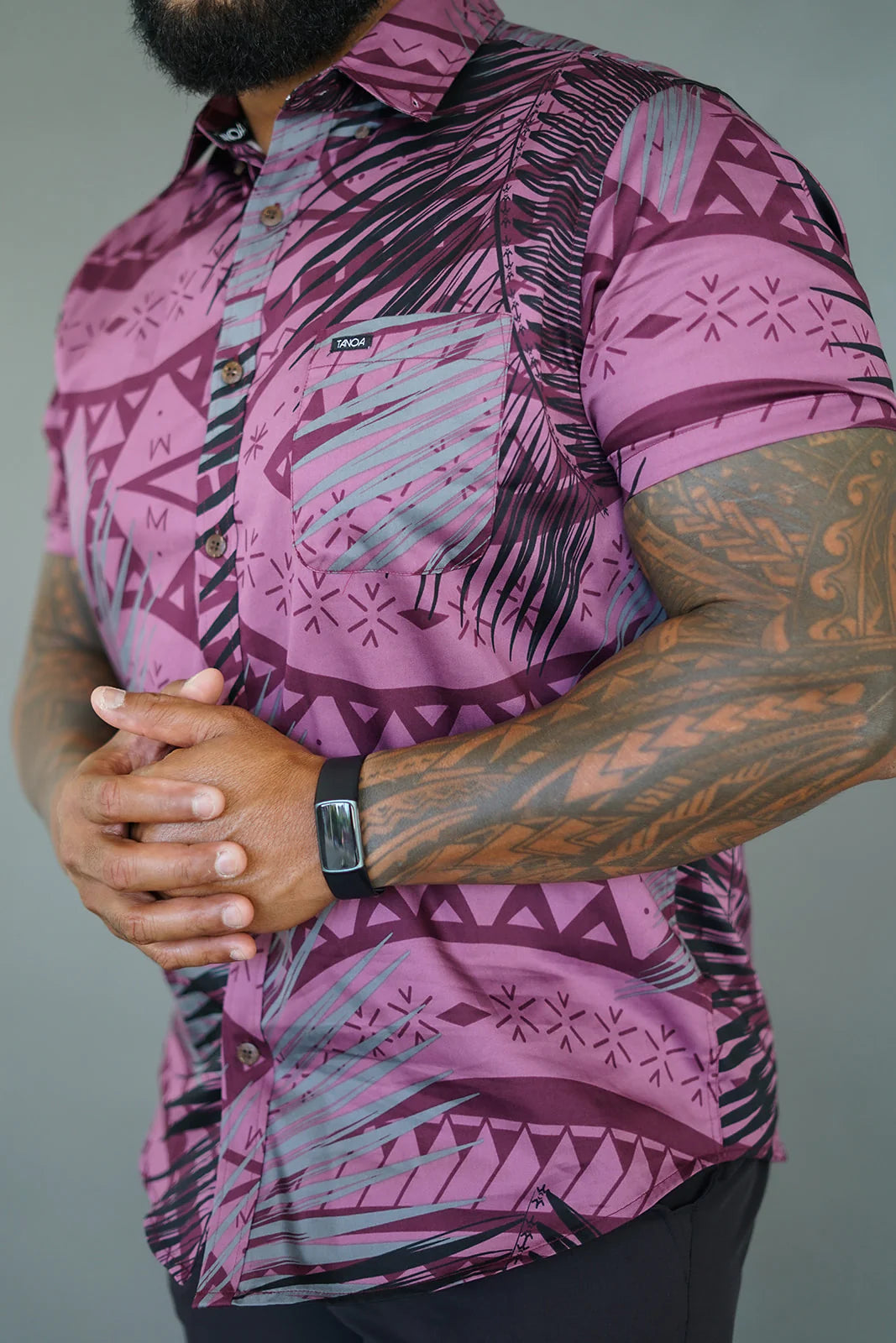NU'UILI MEN'S SHIRT TSCSS16