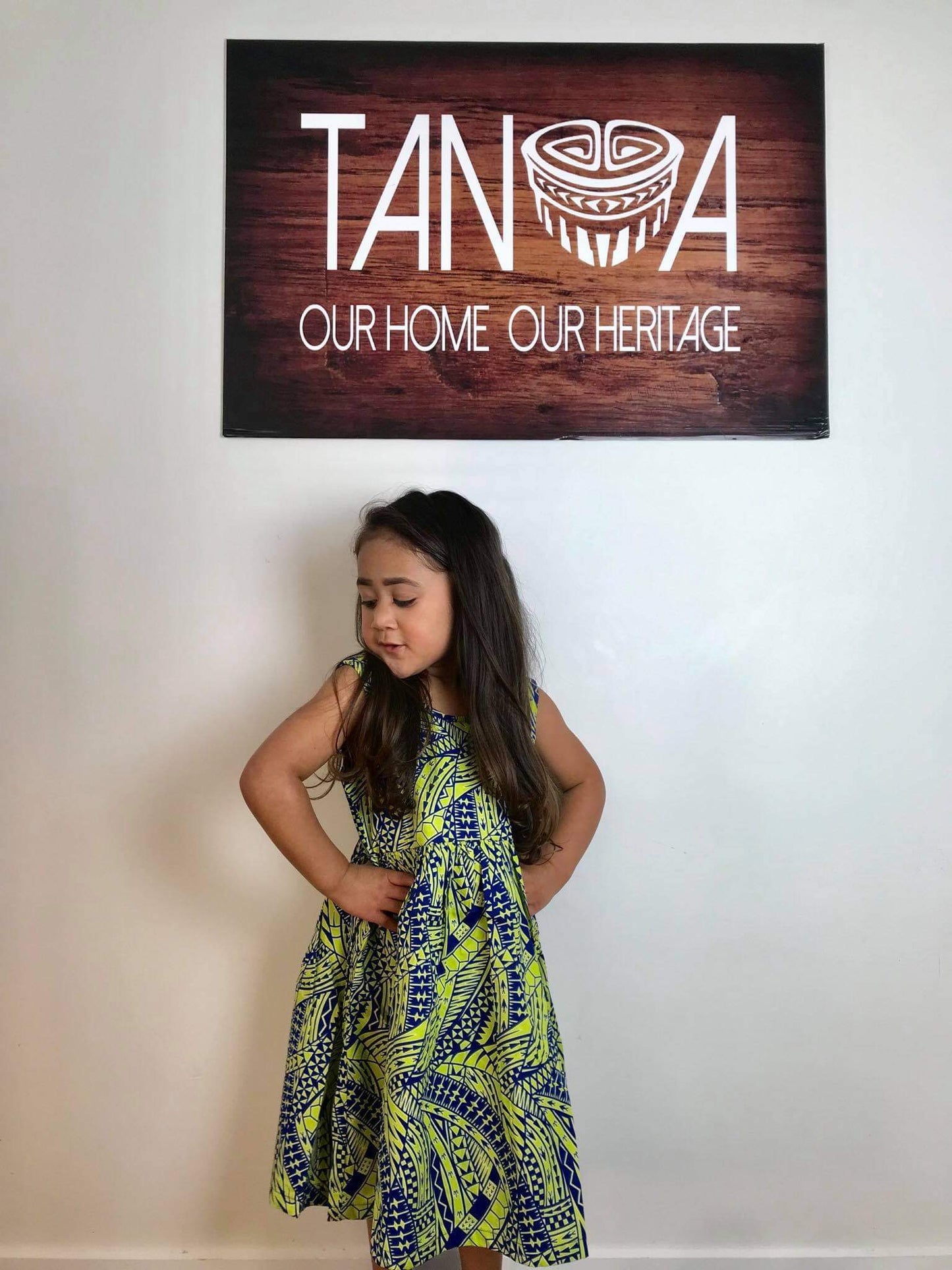 Sialei Placket Dress LG895-Lime