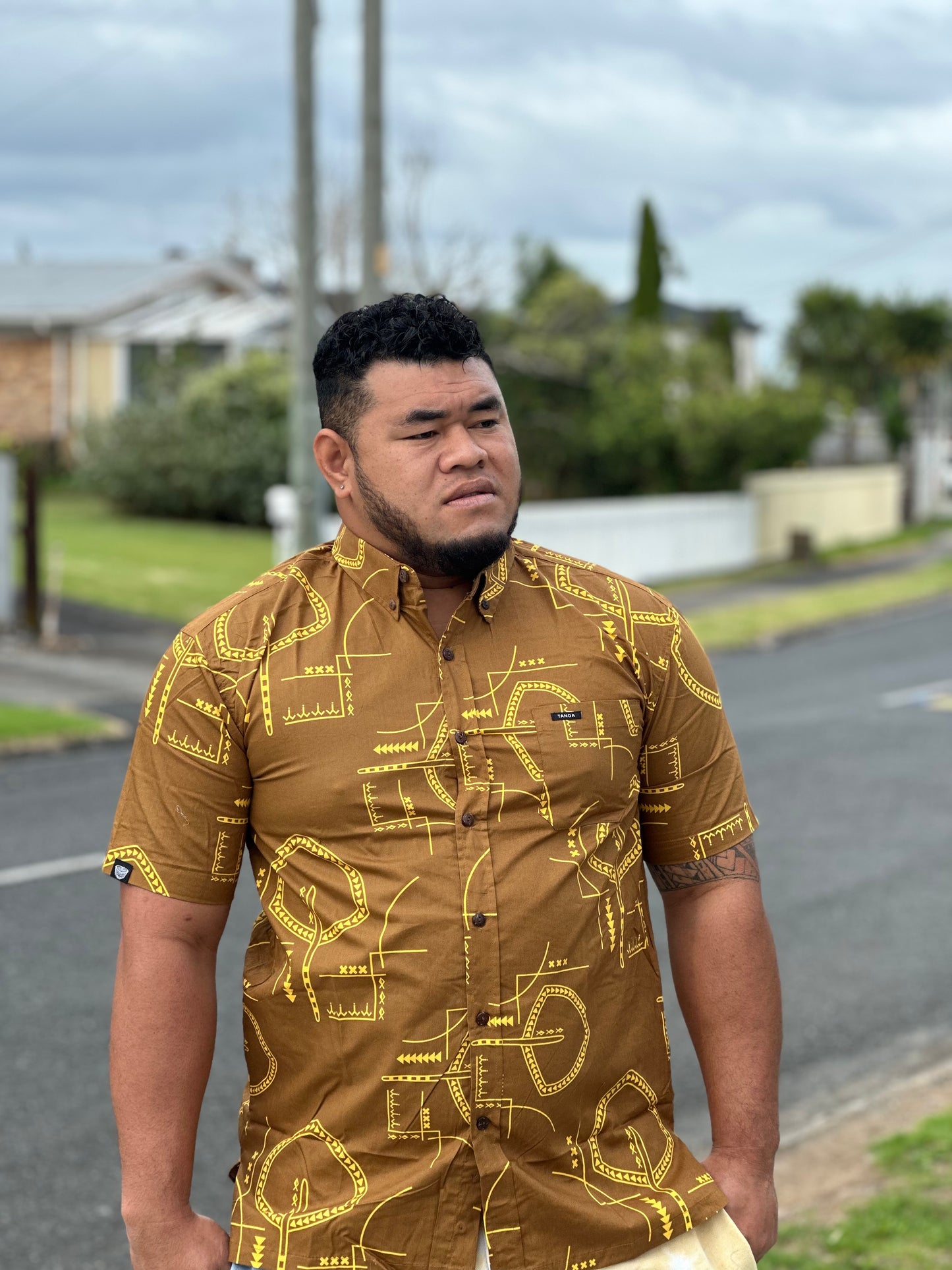 TANOA MEN'S SHIRT SS3023