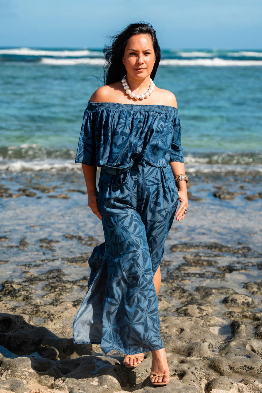 DENIM PELE HIGH WAIST PANT TP141