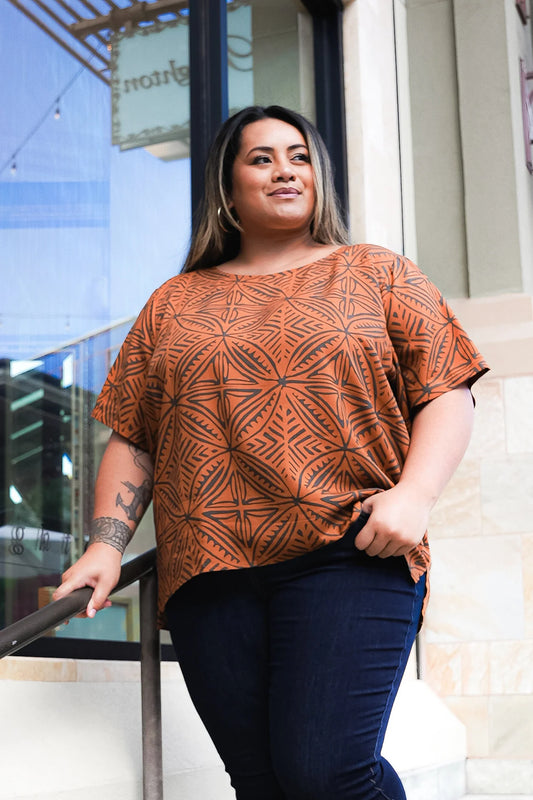 VAILOA SHORT SLEEVE BLOUSY TOP TT166