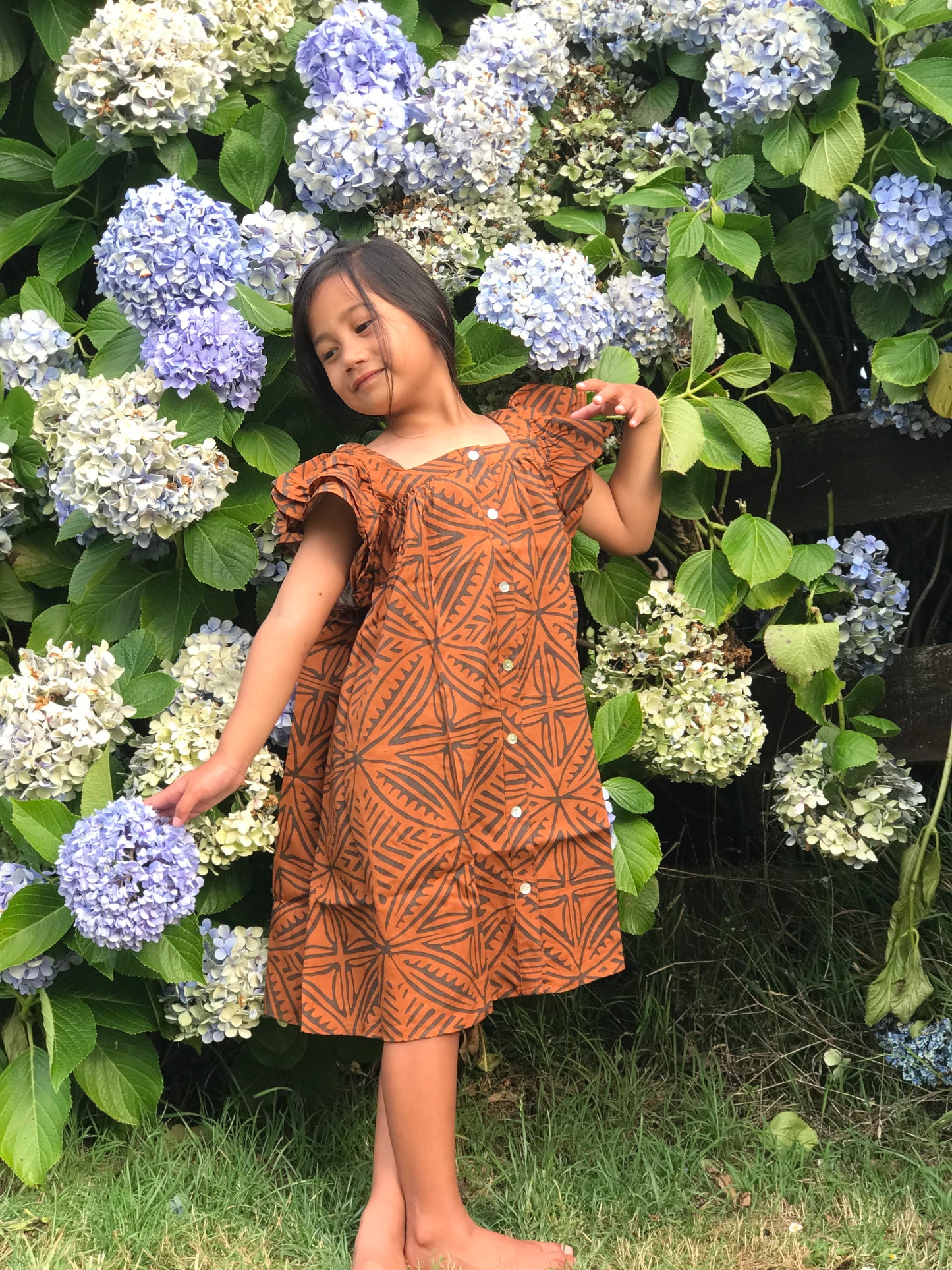 VAILOA GIRLS FLUTTER DRESS TD801