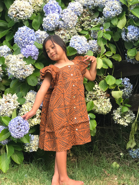 VAILOA GIRLS FLUTTER DRESS TD801