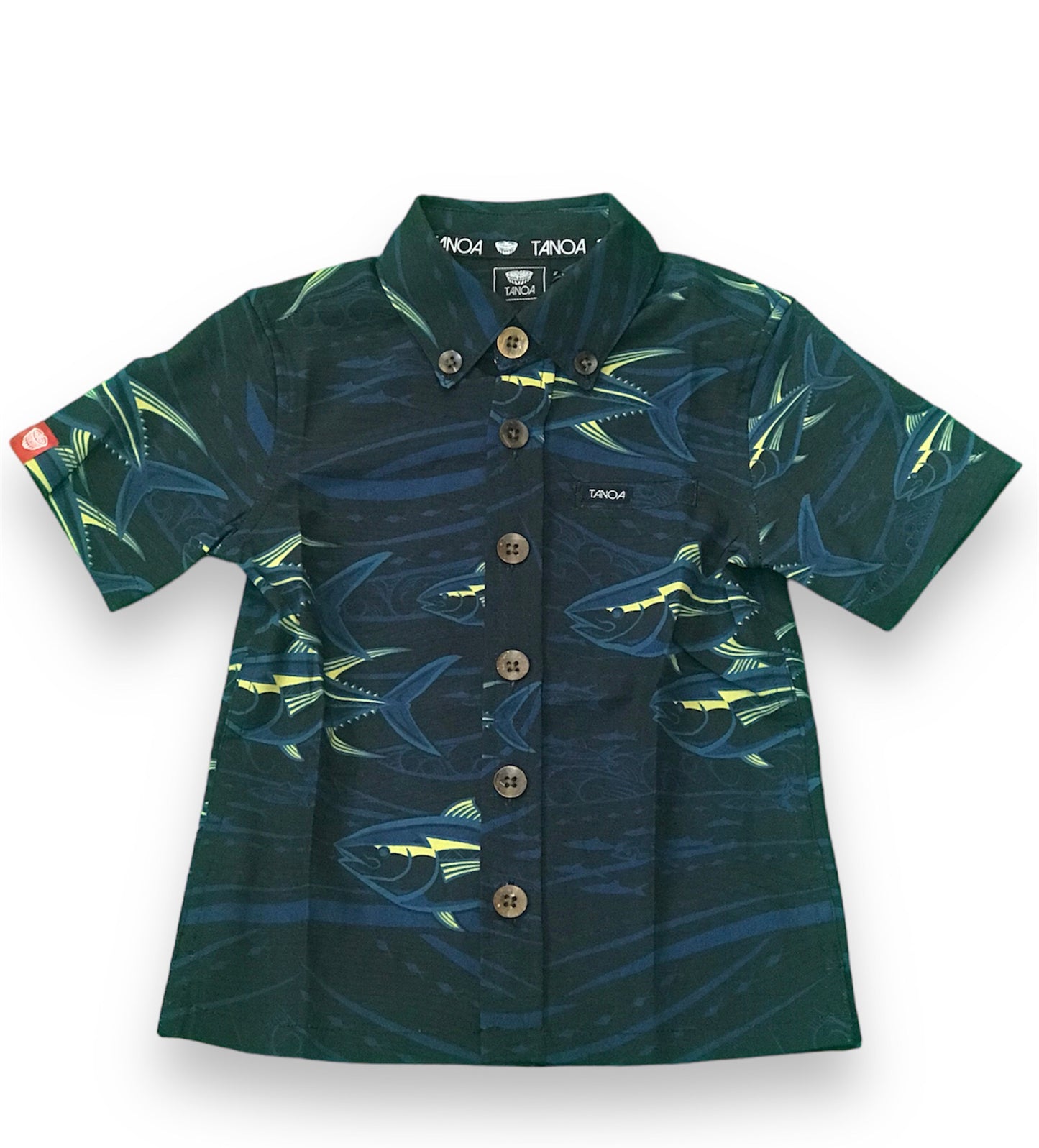 AHI BOY'S 4WAY STRETCH SHIRT B4WS013