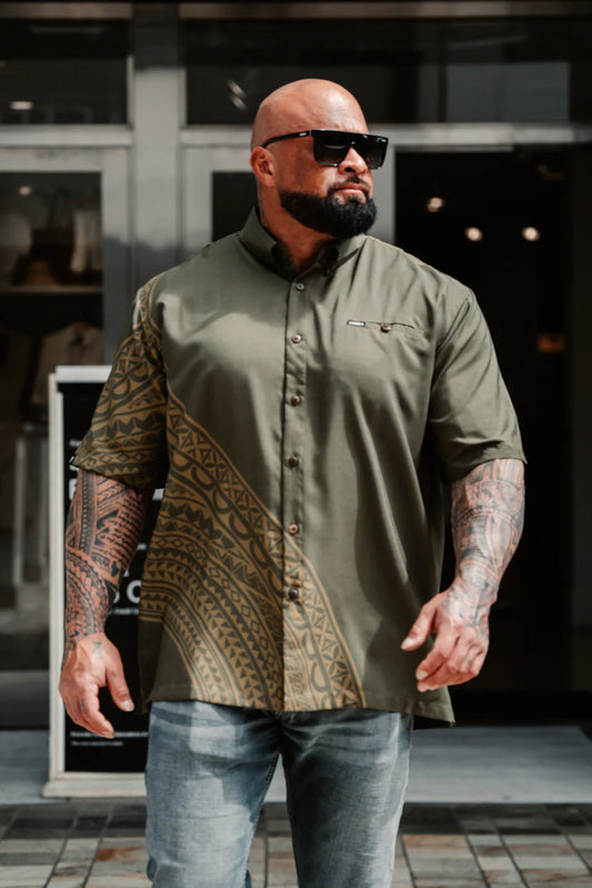 TANOA MEN'S ENGINEERED SHIRT TUPU SS2958