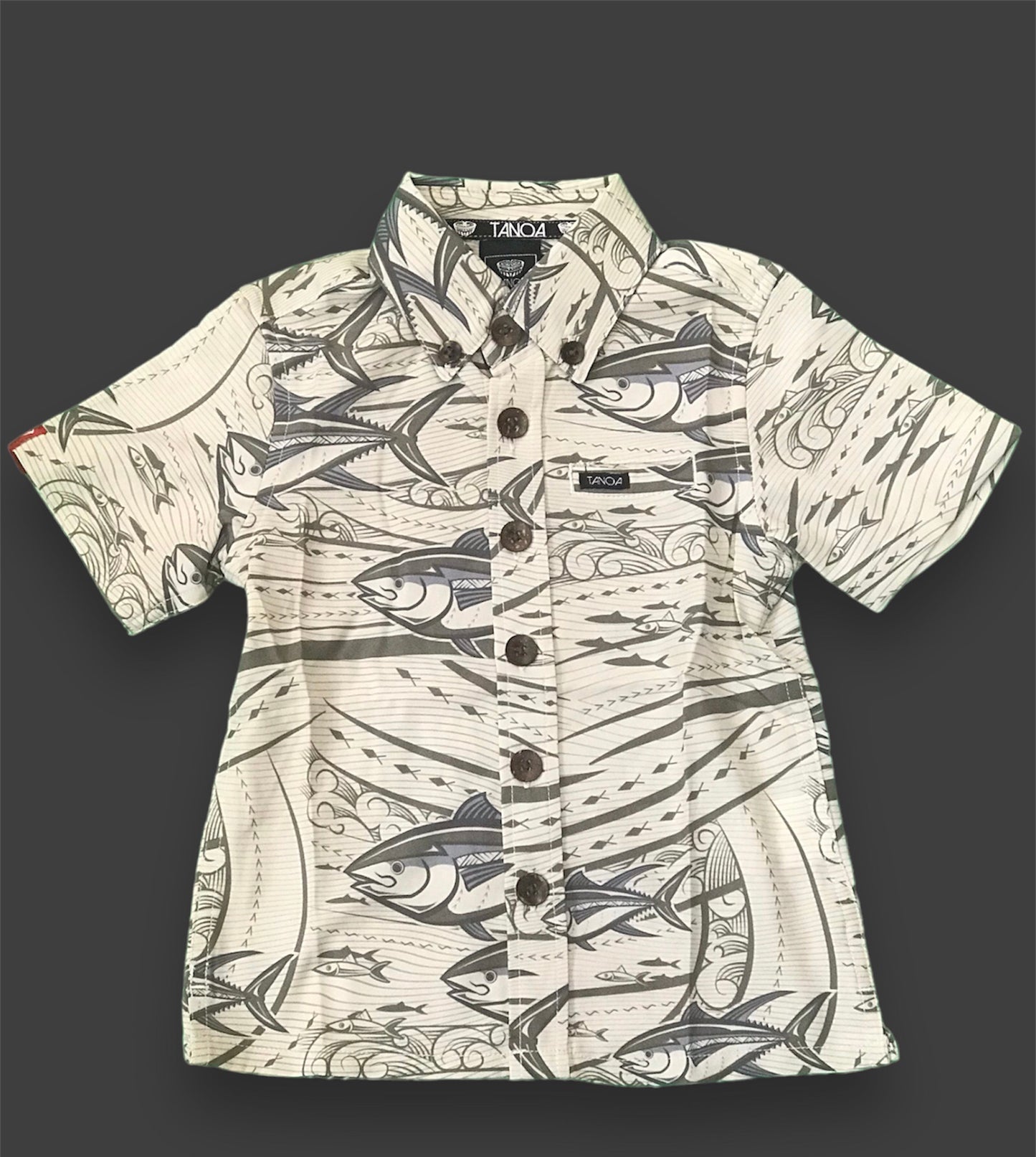 AHI BOY'S 4WAY STRETCH SHIRT B4WS013