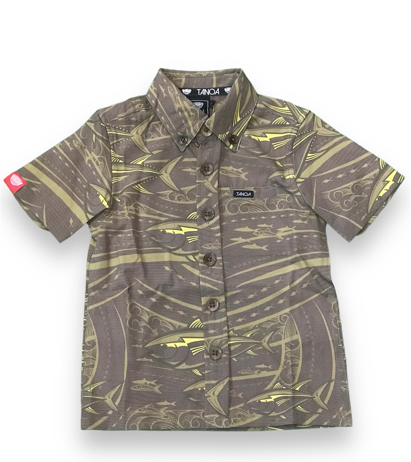 AHI BOY'S 4WAY STRETCH SHIRT B4WS013
