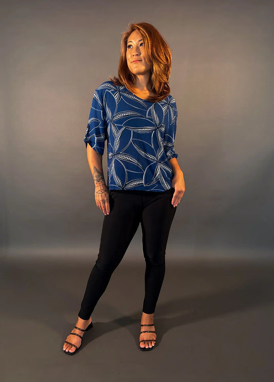 VAITOGI V NECK TOP TT129