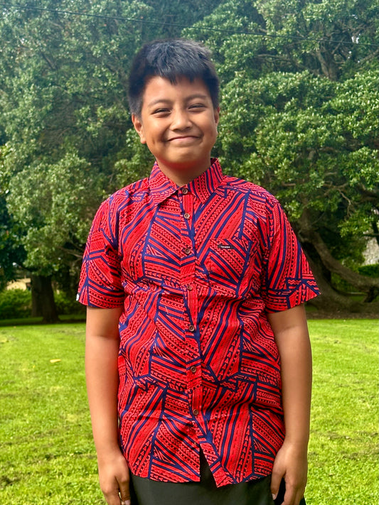 BOY'S SHIRT ROSA -SB1485