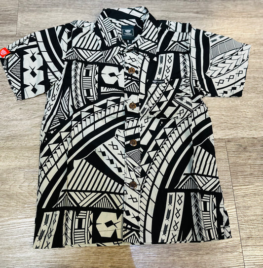 BOY'S SHIRT SB1249 BLACK