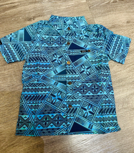 BOY'S SHIRT SB1367 TROPICAL