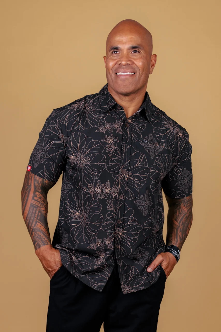 NAUPAKA 4WAY STRETCH MEN'S SHIRT - TS4WS038