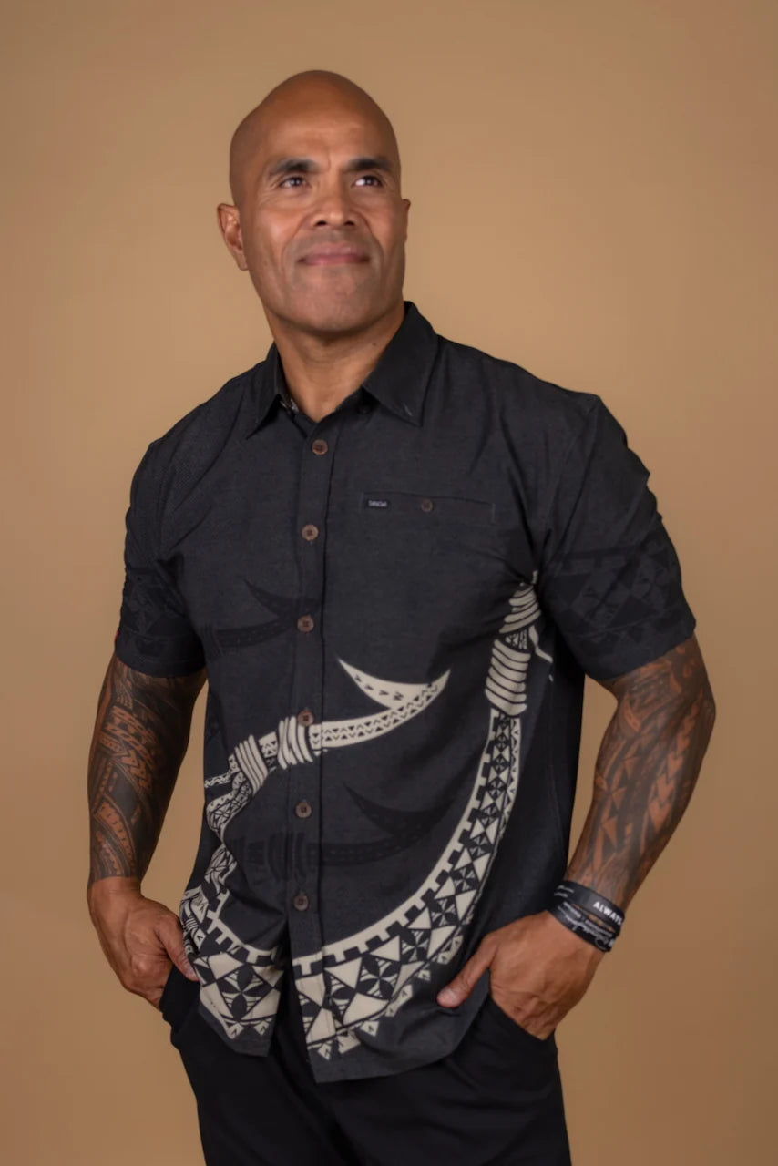 MULINUU 4WAY STRETCH MEN'S SHIRT - TS4WS037