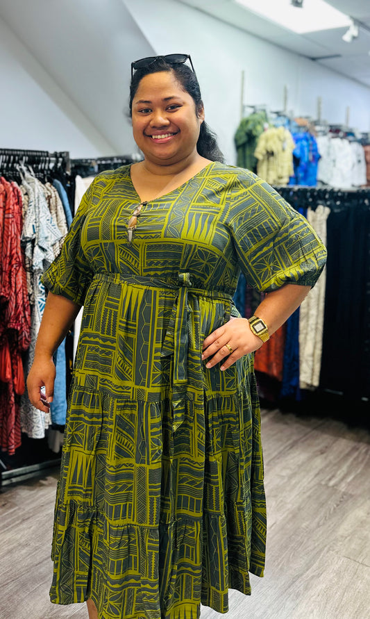 WOMEN'S TANU II MIDI DRESS - TD154